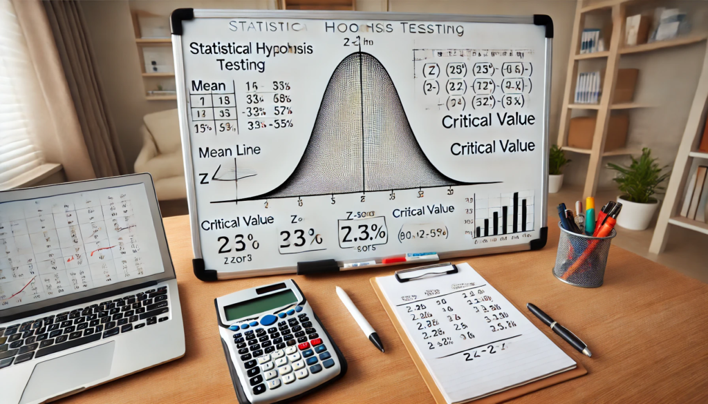 One Mean Z Hypto Test Cv Calculator