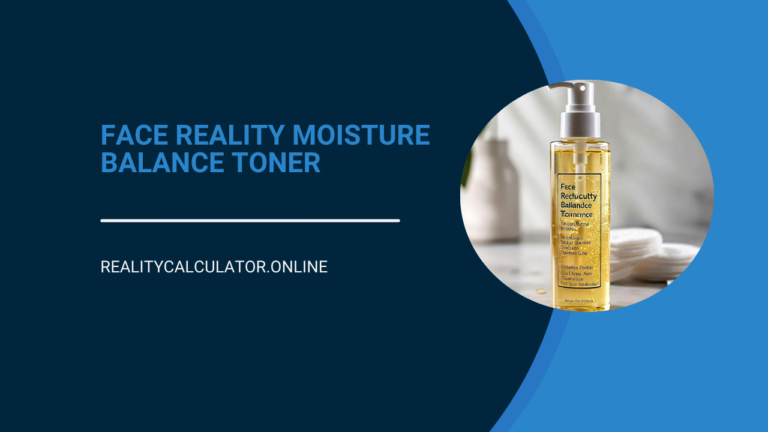 Face Reality Moisture Balance Toner