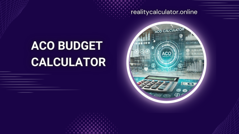 Aco Budget Calculator