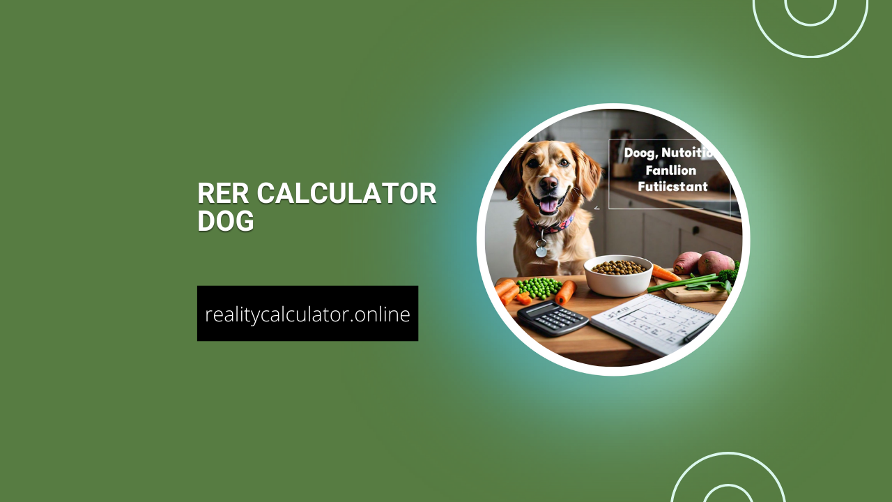 Rer Calculator Dog