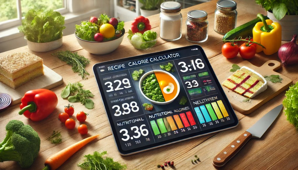 Calorie Count Recipe Calculator